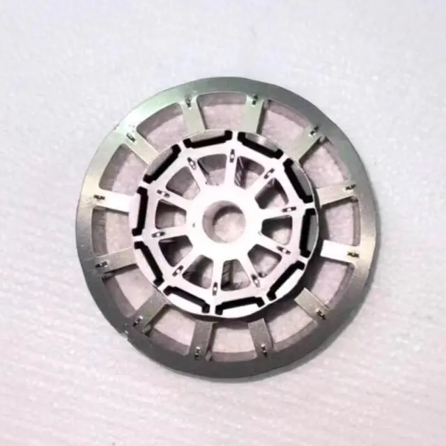 12-pole Brushless Motor Generator Stator and Rotor Cores, Outer Diameter 94 Mm, Inner Diameter 55.8 Mm