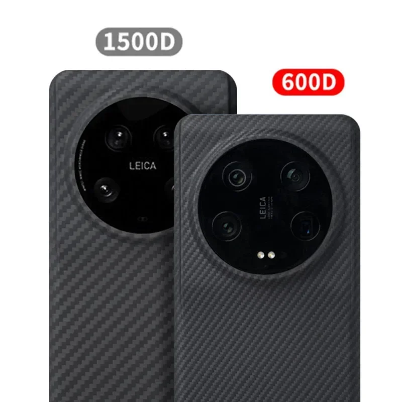 Case for Xiaomi 13 Ultra Ultrathin Real Carbon Fiber Aramid Anti-explosion Cell Mobile Phone Protective Cover Protection Shell