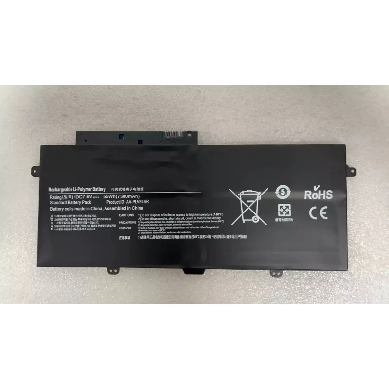 

New AA-PLVN4AR Laptop Battery for SAMSUNG NP-910S5J NP-940X3G NP-930X3G 940X3G NP910S5J NT910S5J BA43-00364A NT930X3G 55Wh