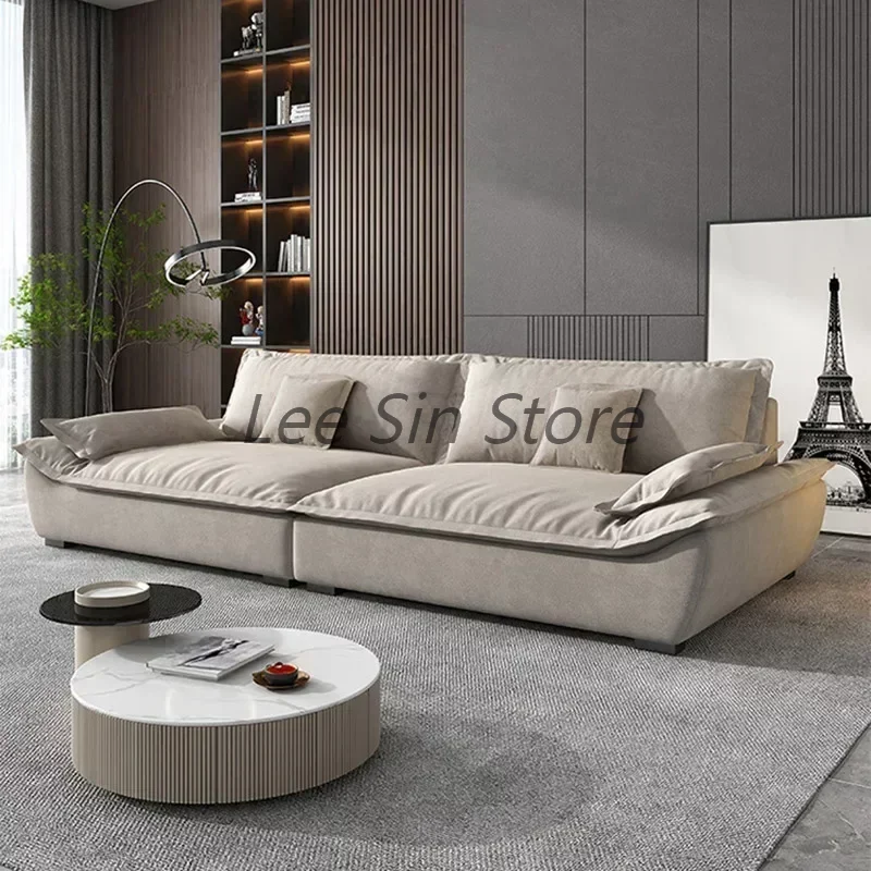 

Sectional Nordic Sofa Living Room Accent Floor Modern Lounge Corner Sofa Lazy Luxury Meble Ogrodowe Home Furniture MQ50SF