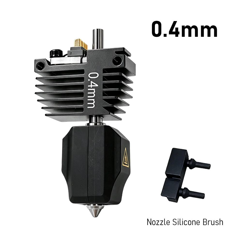 C5-Serie Hotend für Flashforge Creator 5/5 Pro, Düse aus gehärtetem Stahl 0,25/0,4/0,6/0,8 mm, Extruder-Hot-End-Ersatzteile