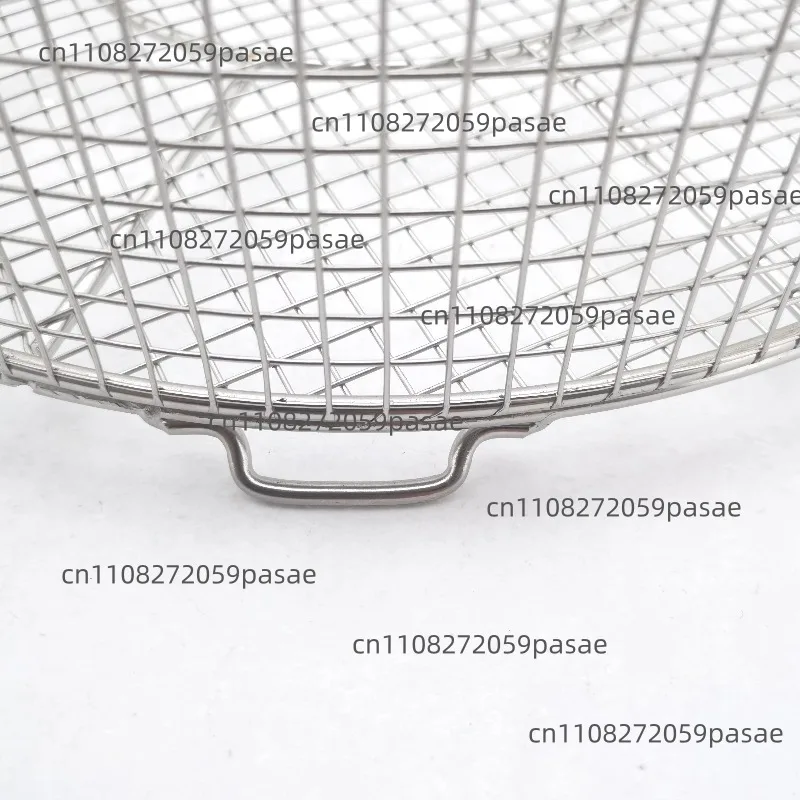 Modern style bathroom round stainless steel storage basket