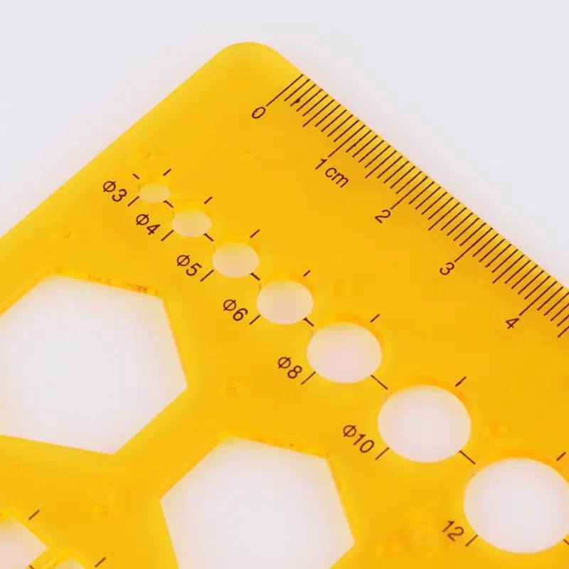 2025 New K Dircles Dircles Fancares for Triangle Heymetric Ruler Stency Stency