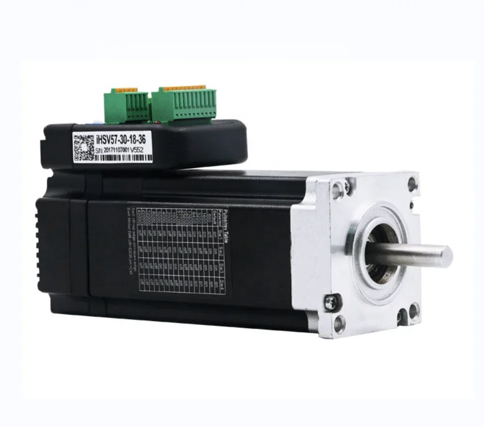 iHSV57-30-18-36 0.6Nm 3000rpm 36VDC China hot sale BLDC 180W ac servo motor and driver