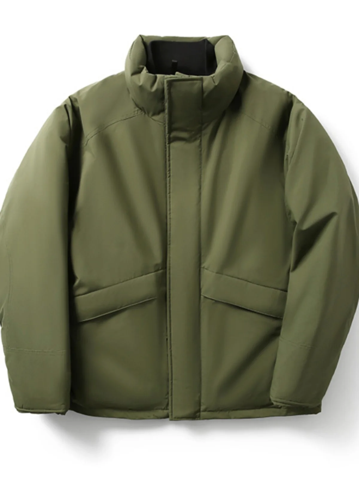 

90% White Du down Puffer Jaet Thiened Waterproof Breathable Windproof Stand Collar ex Warm Faionable Couple Coat