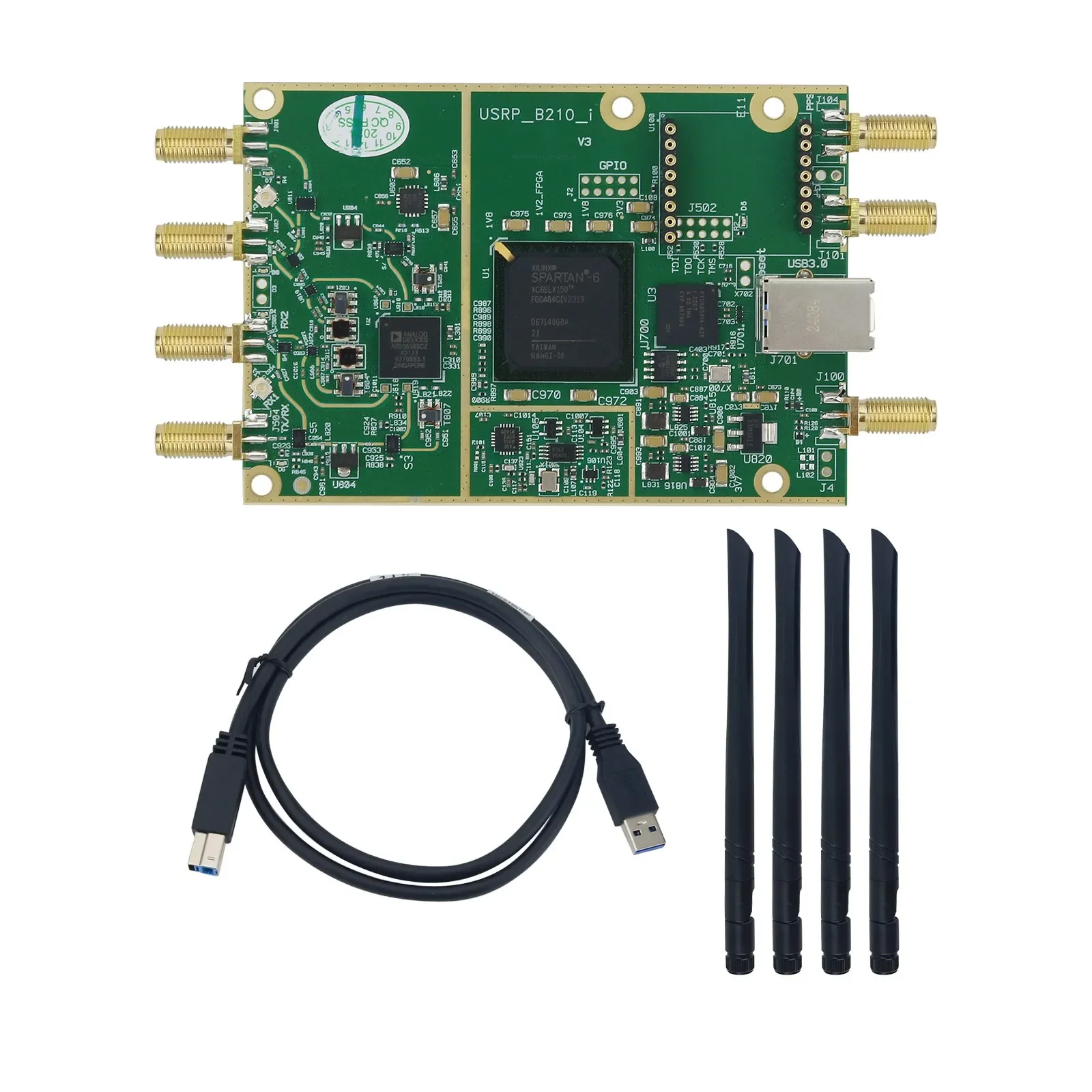 70MHz-6GHz B210 RF Development Board Open-Source SDR Development Replacement For USRP Ettus UHD