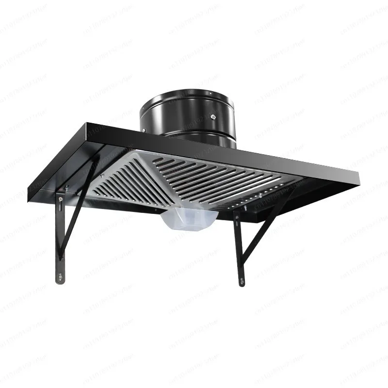 High Suction Kitchen Exhaust Fan – Powerful Range Hood Style Ventilator for Home & Rental Use, Smoke Extraction