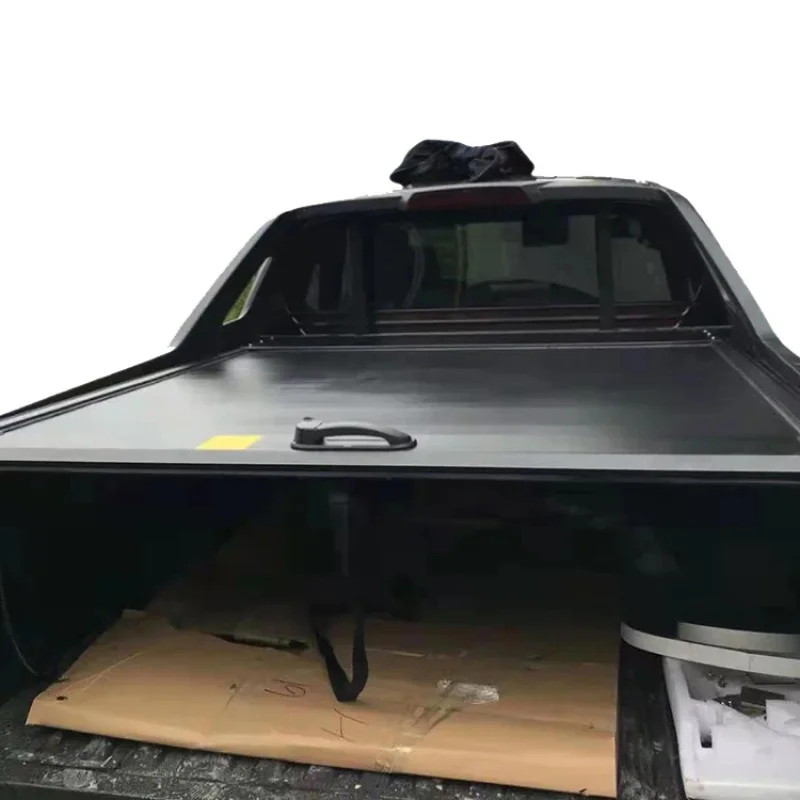 

Manual Aluminum Retractable Tonneau Cover, Waterproof Roller Lid for Ranger Navara