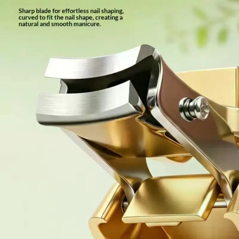 Stainless Steel Car Shape Nail Clipper Foldable Magnetic Closure Keychain Fingernail Clipper Portable Sharp Nail Cutter