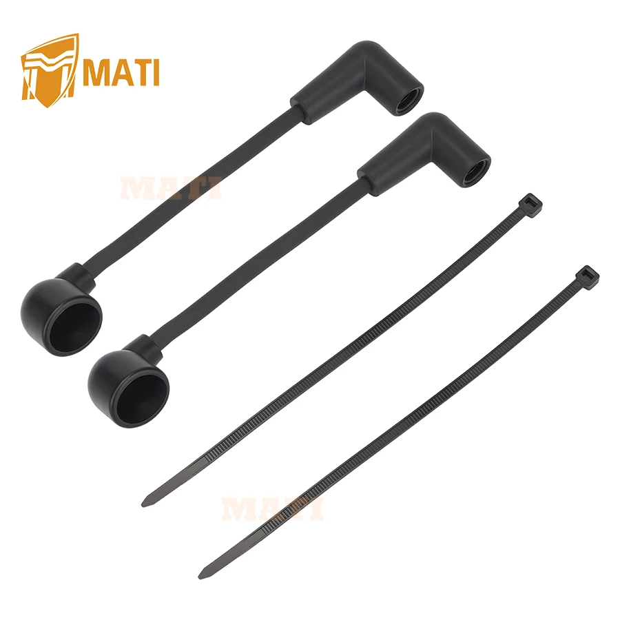 

M MATI Ignition Cable Set For Outboard Mercury Marine 6HP 8HP 9.9HP 10HP 15HP 20HP 25HP 813715A2 813715A3
