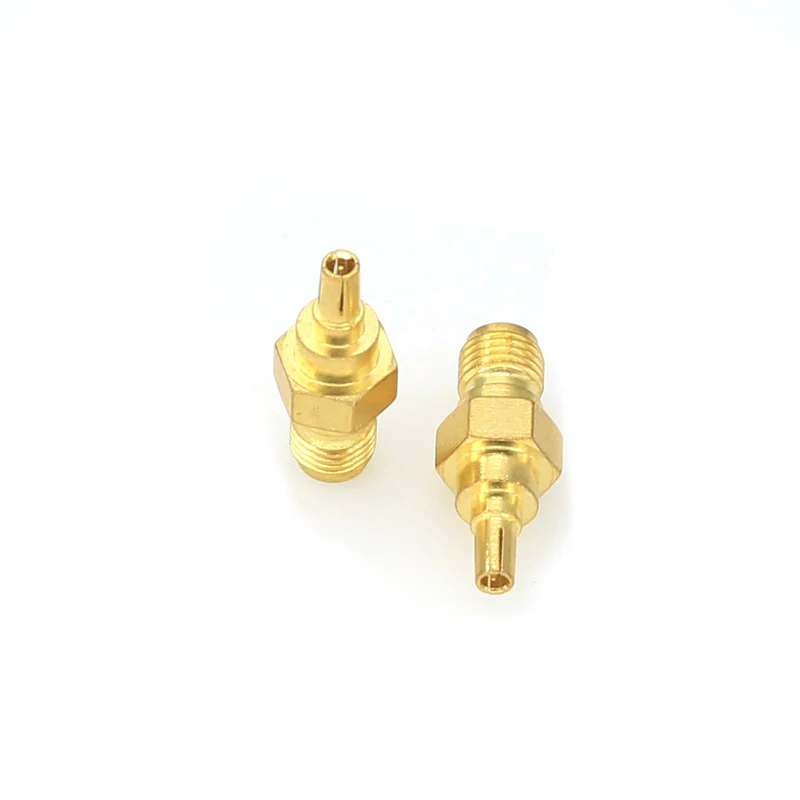 1pcs rf adaptador coaxial sma fêmea jack para crc9 macho plugue prata niquelado crc9 wifi antena 3g 4g 1pcs rf coaxial