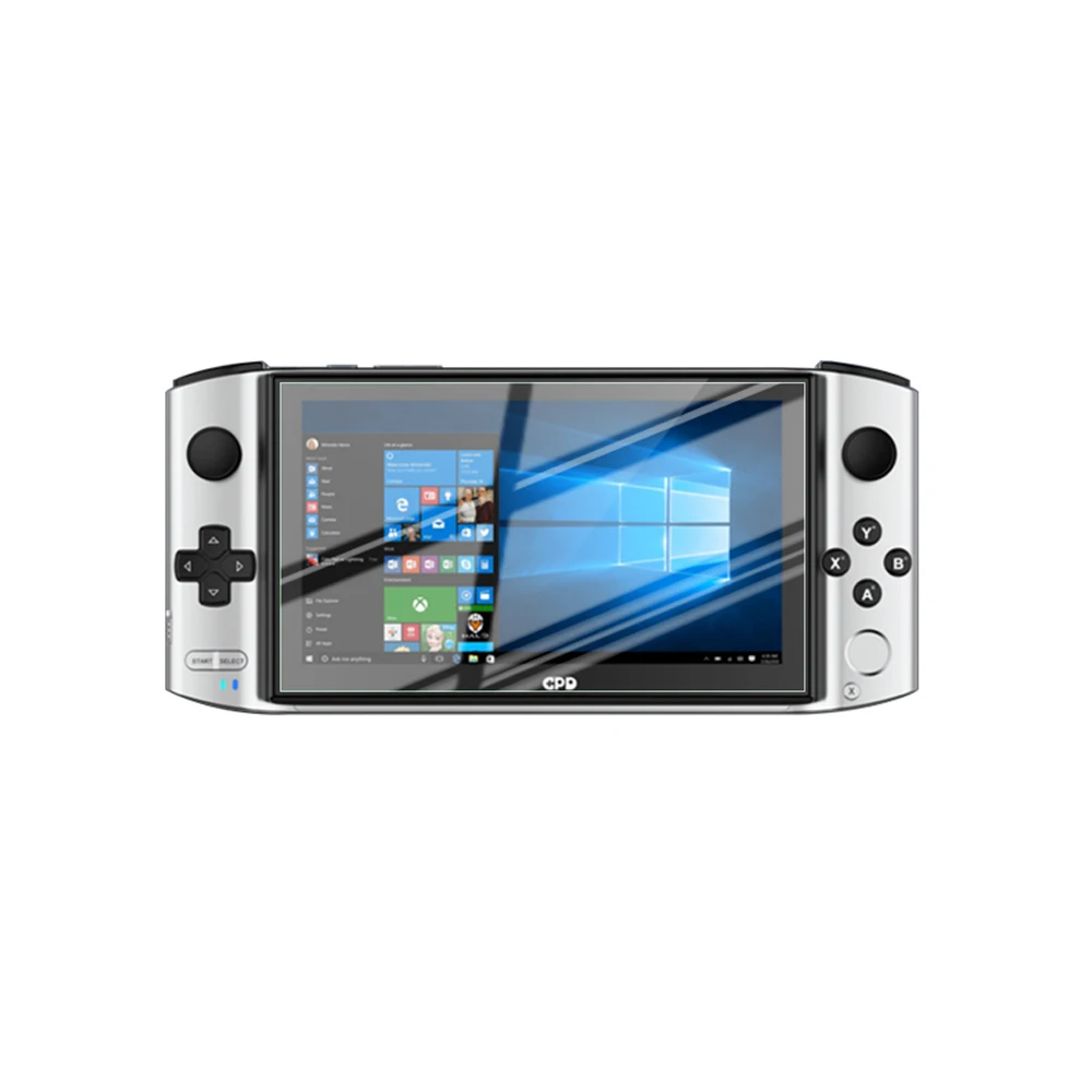 9h صلابة عالية الوضوح قسط واقية مقاومة للخدش الزجاج المقسى واقي للشاشة فيلم ل GPD Win 3 يده