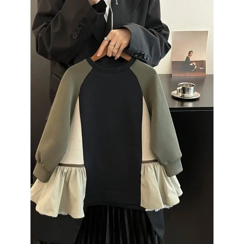 فساتين ربيعية كورية جديدة للأطفال والفتيات بتصميم أنيق، تتميز بغطاء للرأس بأكمام طويلة ومحبوب الألوان