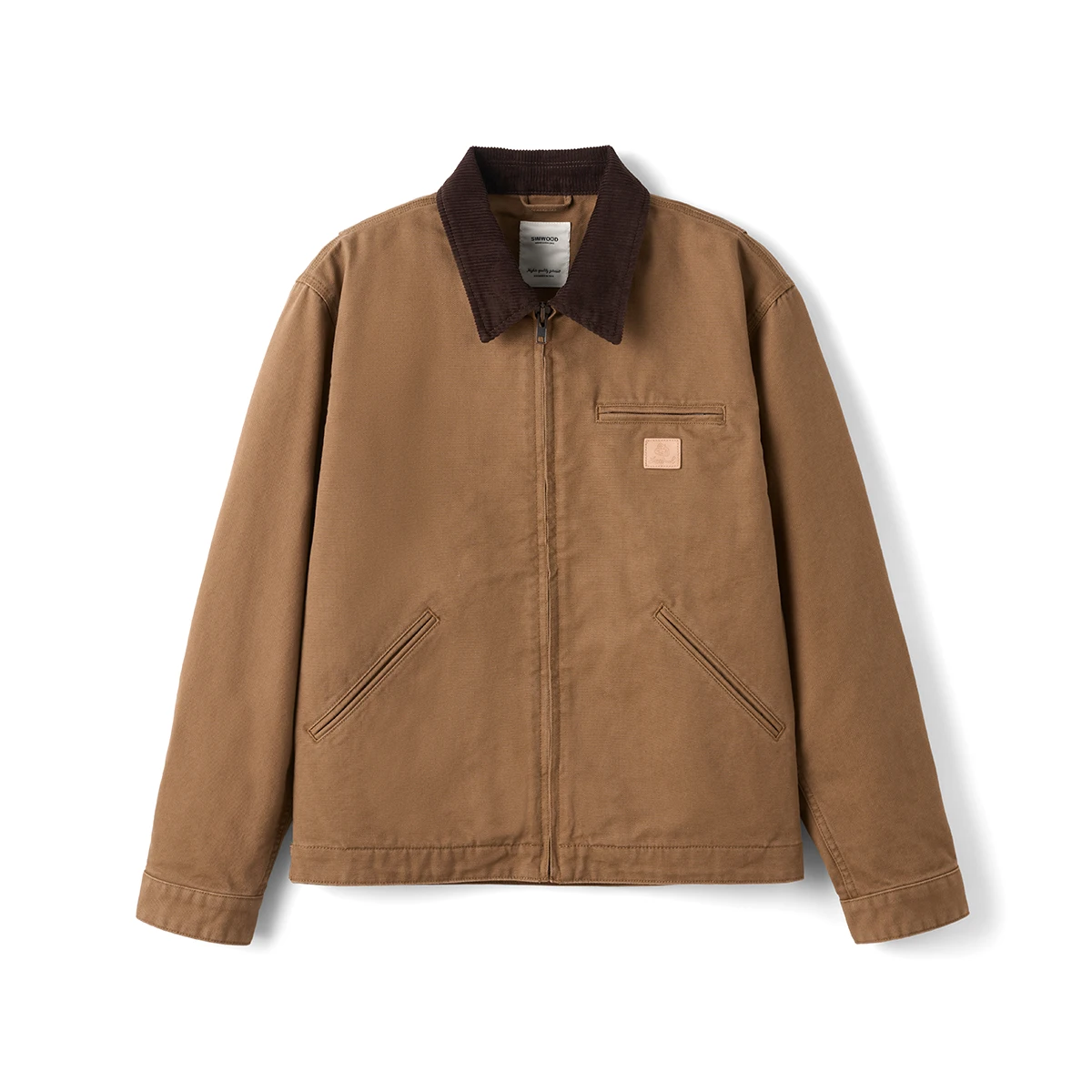 Veste Detroit pour homme SIMWOOD, nouvelle collection automne, style vintage, coupe ample, courte, e