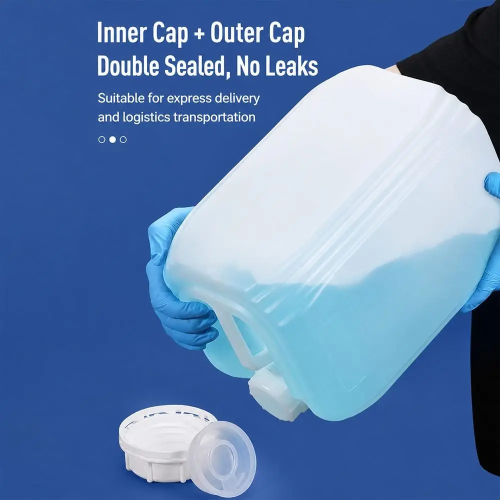 New 10L/20L/25L Stacking plastic buckets HDPE Thickened Spare tank Replacement plastics Car spare fuel tank Camping