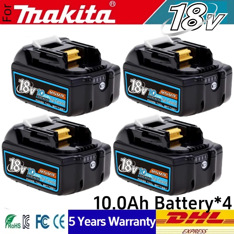 

️Original for Makita battery, 18V 12.0Ah rechargeable battery, power tool BL1830 BL1840、BL1850、BL1860B、Electric tool battery