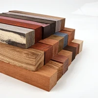Unfinished Wood Blocks 120x20x20mm - Pen Turning Blanks, Knife Handle Material, DIY Wood Carving for Tool Parts or Wholesale 3