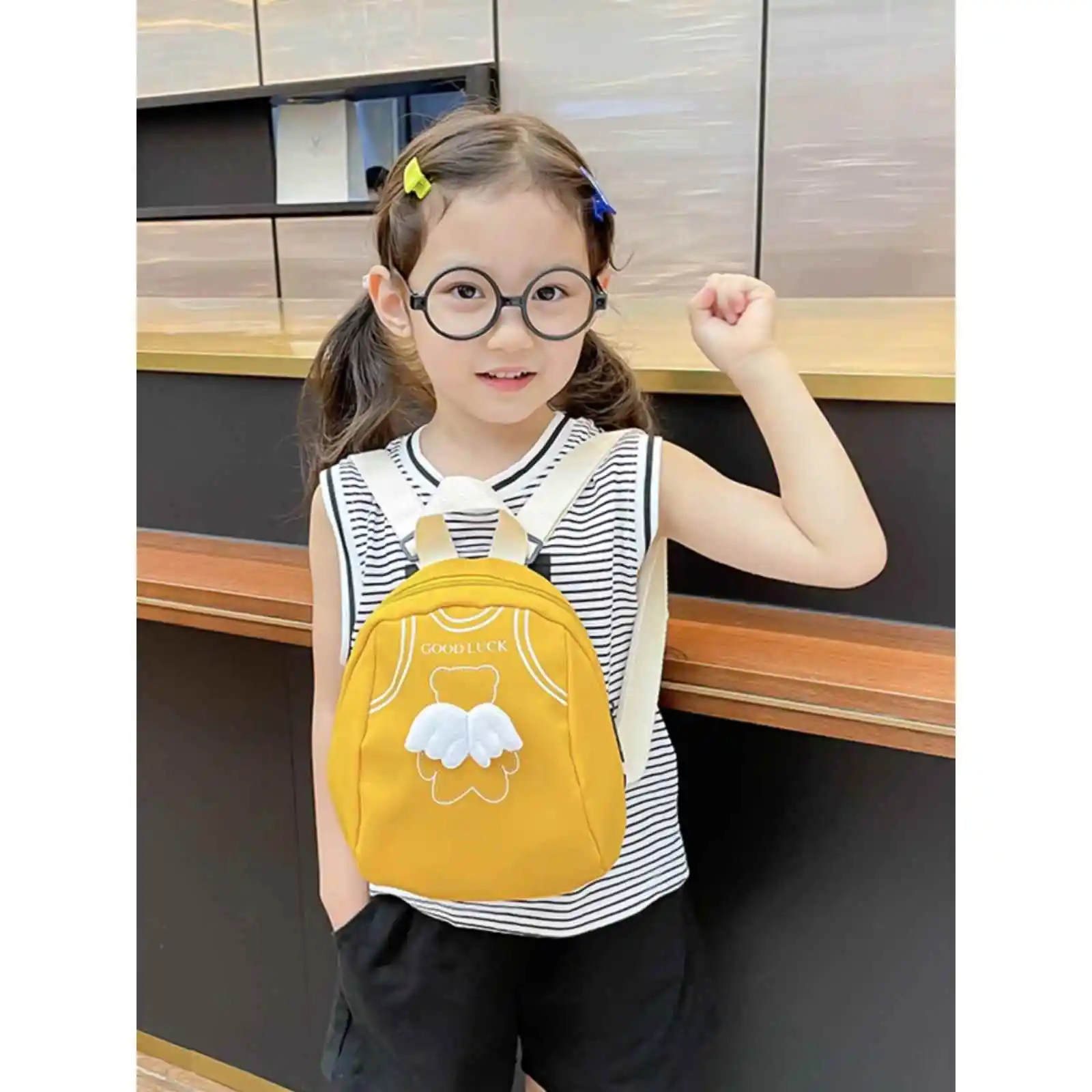 Lightweight  Cartoon Dual-shoulder Backpack for Toddlers And Preschool Children Boys And Girls under 13 Years Old