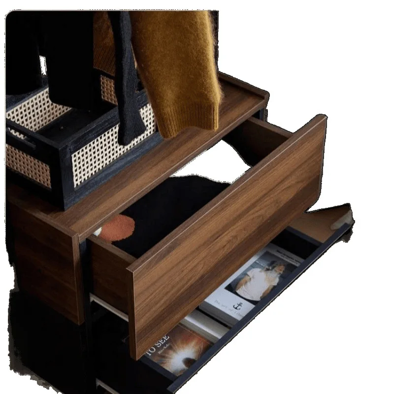 علاقة بسيطة، رف، شماعة منزلية، غرفة نوم متكاملة من الخشب الصلب، رف معطف، ملابس ممتدة من الأرض حتى السقف، سهلة التخزين #5