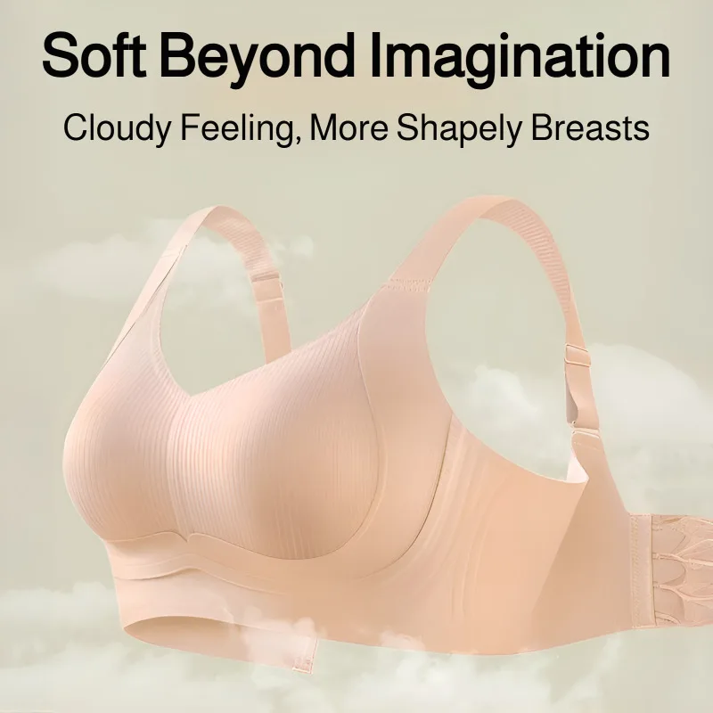 حمالة صدر نسائية لاسلكية بدون خياطة، ملابس داخلية مريحة رفيعة ومضادة للترهل، داعمة قابلة للتعديل، ناعمة قابلة للتنفس، للاستخدام اليومي #4