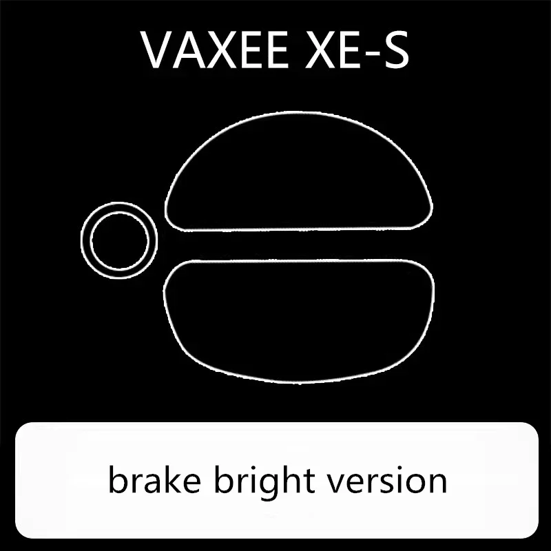 1 Set Ultraglide Mouse Skates For VAXEE XES XE-S Brake Control Speed Silence Mouse Feet ICE Version Mice Glides PTFE Feet