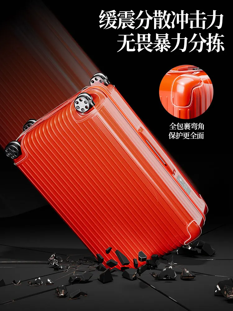 Transparent Protector Sleeve for RIMOWA Trunk Luggage, 21‑33 Inch Multi‑Size Fit