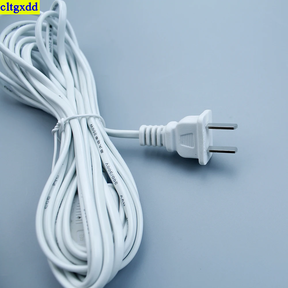 Cltgxdd 1 pezzo di apparecchiature elettriche spina di alimentazione ventola di monitoraggio e altro cavo di prolunga per spina usa a doppio pin adattatore di tipo ue