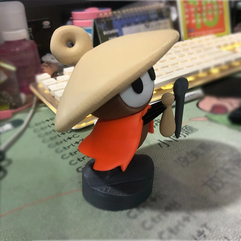 لطيف الجوف فارس Silksong الراتنج الشكل ثلاثية الأبعاد الطباعة تأثيري نموذج سطح المكتب زخرفة اكسسوارات لطيف الدعامة للأطفال هدية عيد ميلاد #1