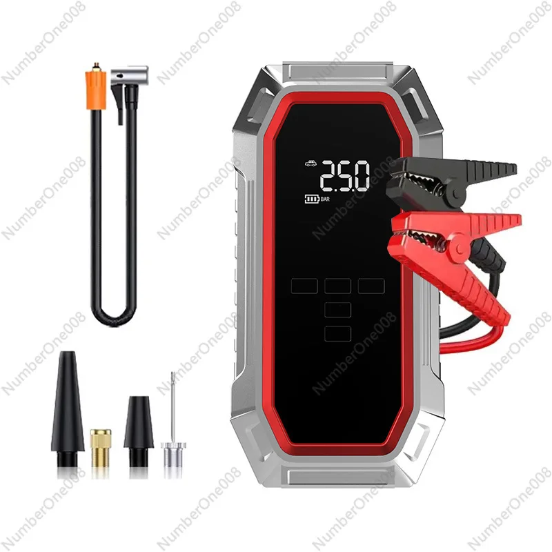 

Large capacity car portable tire pump car air pump emergency start power supply