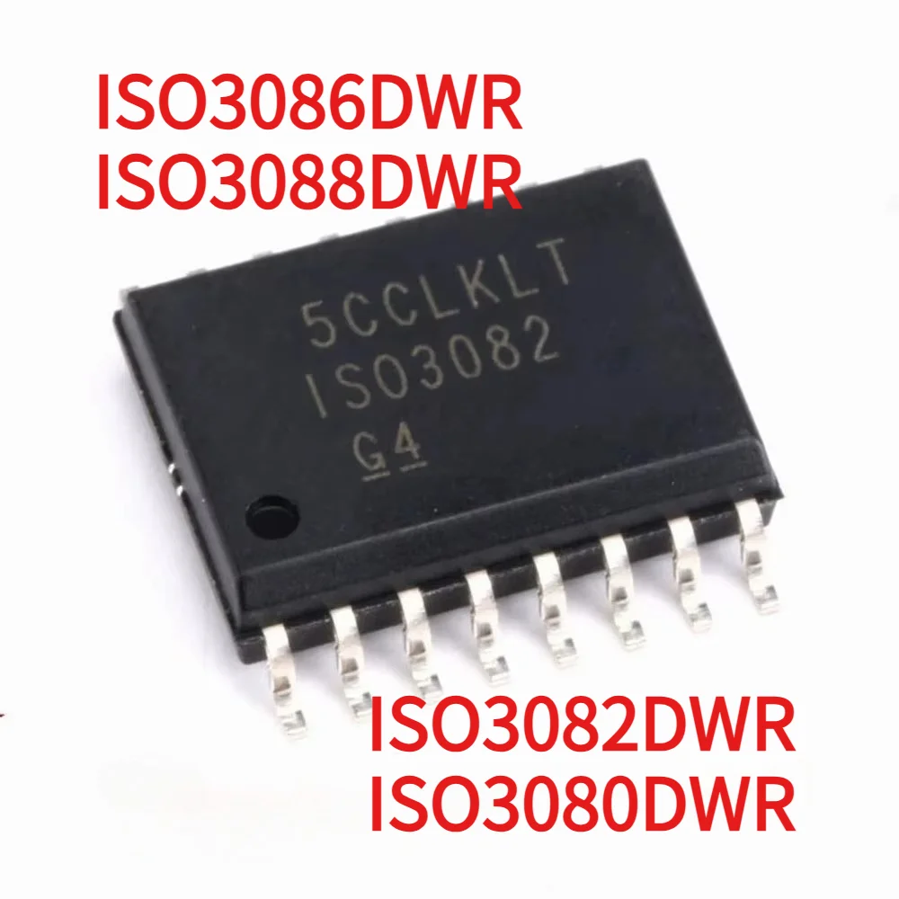 5PCS ISO3082DWR ISO3080DWR ISO3086DWR ISO3088DWR SOP-16 IC Chip