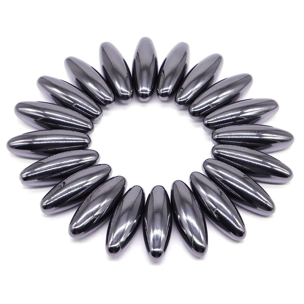 Natural Hematite Plating Lodestone Magnetite Tumbled Stone