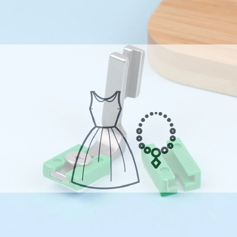 P950 Adjustable Ruffling Presser With Lockstitch & Pleating Foot Tightness Adjustable For Industrial Sewing Machine Accessories