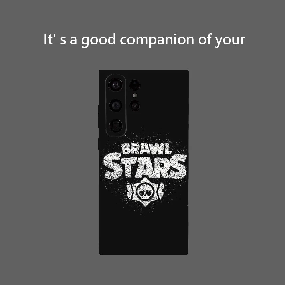 Funny Game_Stars L-Leons Phone Case for Samsung Galaxy S24 Ultra S22 S23 Ultra S21 S20 5G Protective Soft Silicone TPU Funda