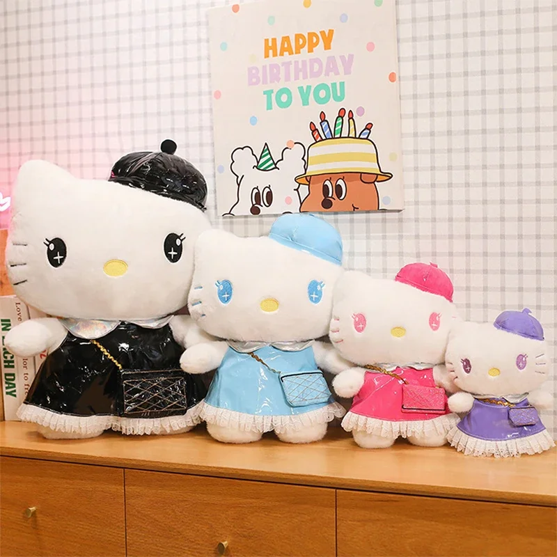 

Kawaii Sanrio Plush HelloKitty Toy Scented Doll Stuffed Animal Kids Birthday Gift for Girls Festival Present Cute Kitten