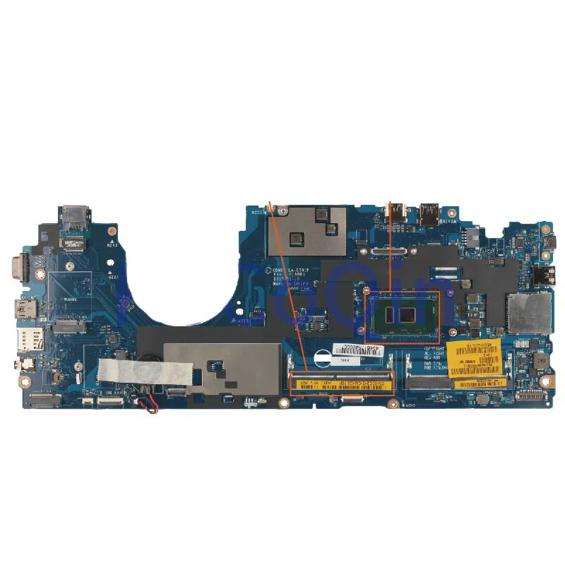 

FOR DELL Latitude 5580 Motherboard Supports i5-6200U 00C245 0C245 LA-E091P SR2EY