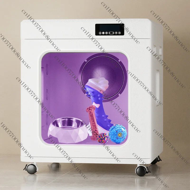 Commercial Pet Drying Box, Automatic Temperature Control Blow Dryer for Medium & Large Dogs & Cats, Sterilization Bath Dryer