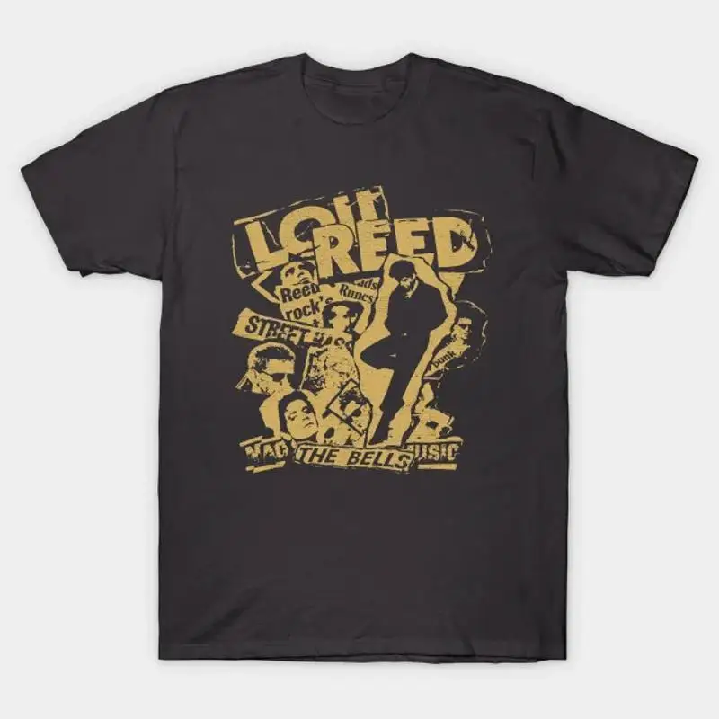 Hot Lou Reed Black 100 Cotton Size S To 5XL T Shirt