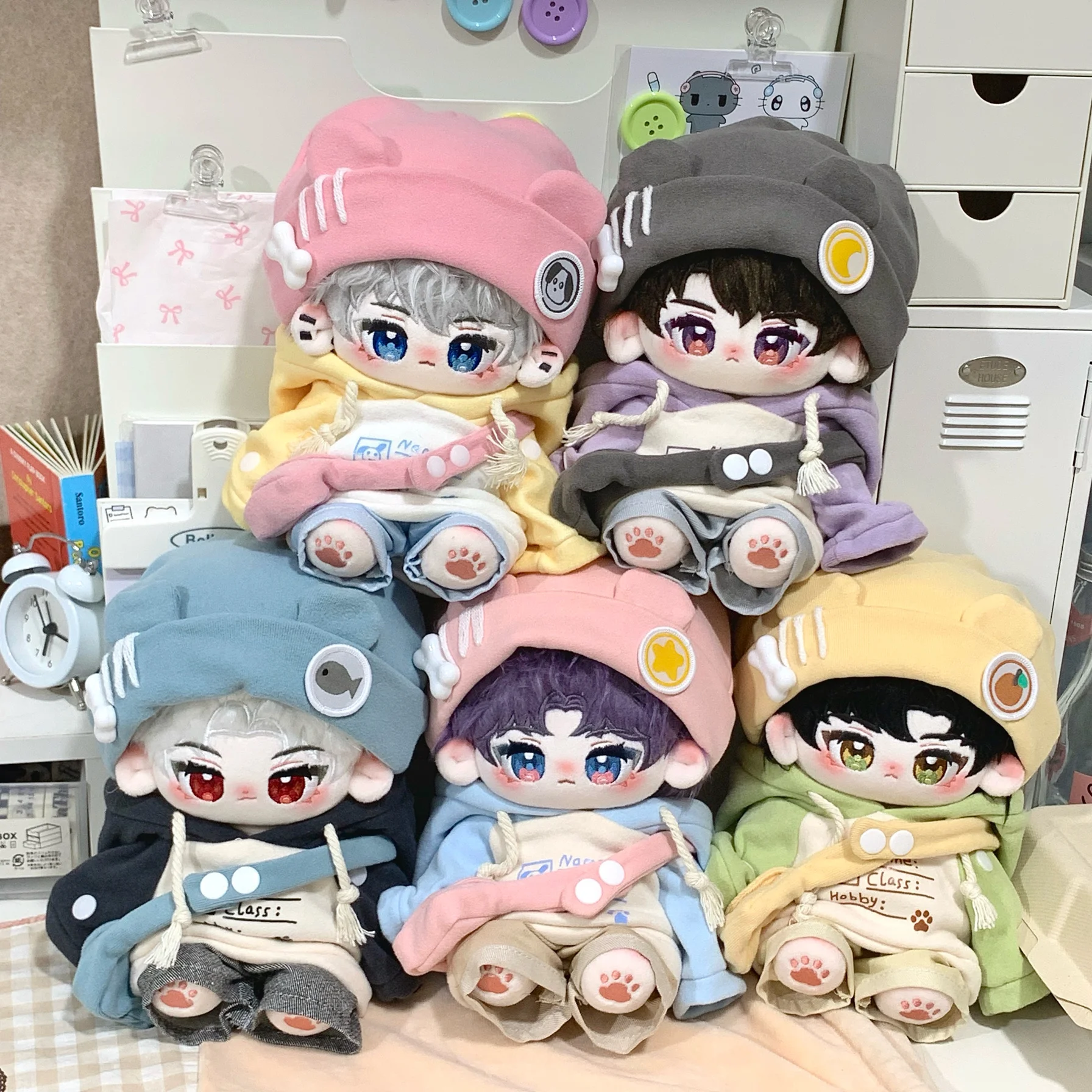 在庫あり ラブアンドディープスペース ファンメイド オリジナル 20cm コットン人形 ラファエル シルス ゼイン カレブ 可愛いアニメ オトメゲーム ギフト