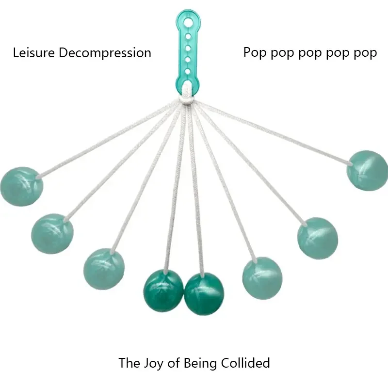 Collision ball toys Lato toys swing balls string ball hands-on Antistress Noise Maker Fidget manufacturing children party gifts