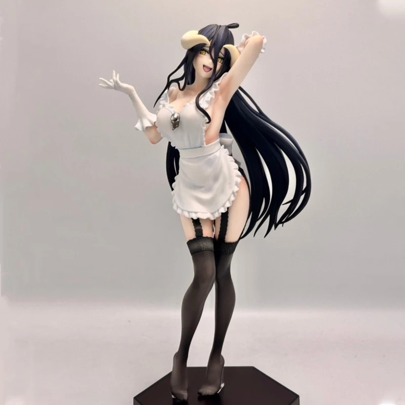 

[In Stock]Original Elcoco Overlord Albedo 26.2cm 1/7 Anime Characters Model Ornaments Collection Toys Gifts