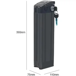 48V/36V 15Ah 20Ah 18650 Lithium Rechargeable Battery Built-in Bms for Silverfish 750W 1000W Bafang Motor Kit with 2A Charger.
