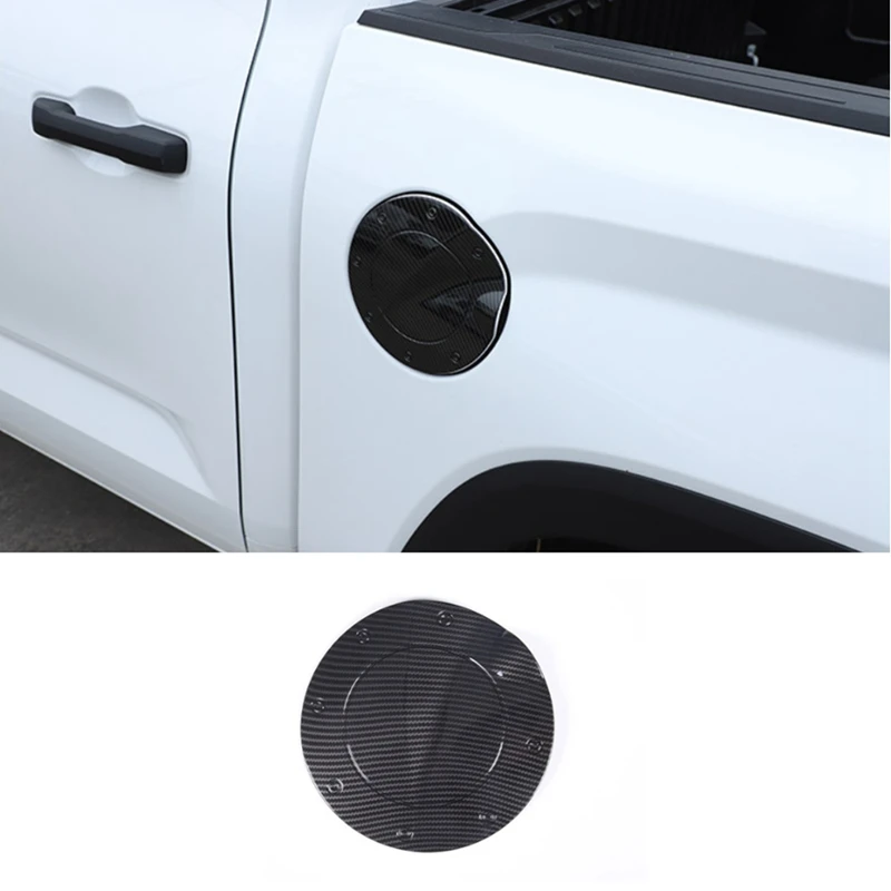 

Наклейки на крышку резервуара для Toyota 2022 2023, аксессуары из АБС-углеродного волокна