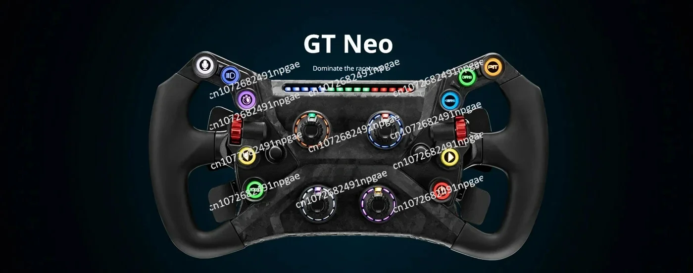 For Simagic GT NEO Dual Clutch SIM Racing Steering Wheel