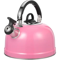 Chinese Teapot Buzzing Kettle Practical Metal Boiling Camping 20X19X18.5CM Convenient Boiled Pink Stainless Steel Water Make