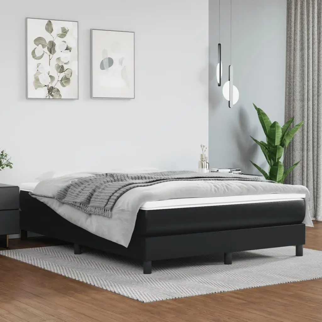 Full Faux Leather Bed Frame (Mattress Not Included) - US Shipping Only