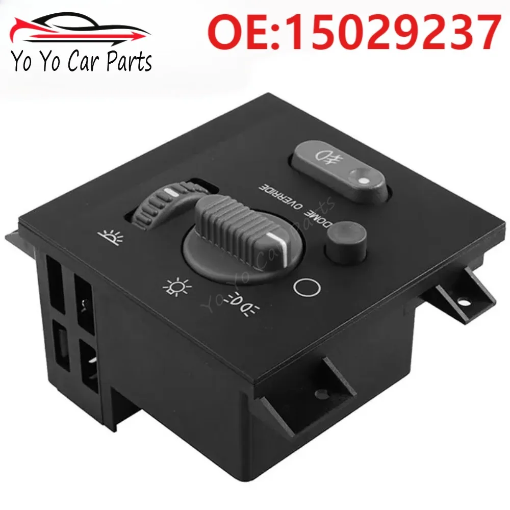 15029237 Botão de Controle do Farol e Luz de Neblina para Chevy S10 Blazer GMC Sonoma Jimmy 1998-2005