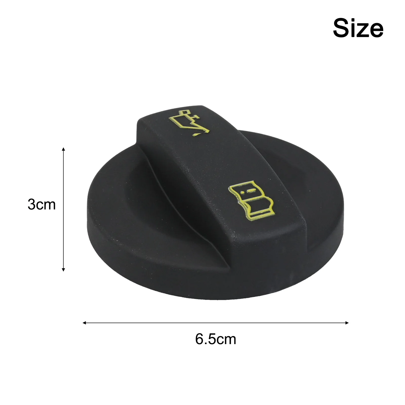 Engine Oil Cap Oil Filler Cap Automotive Repair Vehicle Maintenance BALCK Easy Installation Design OEM Replacement Part For Q2