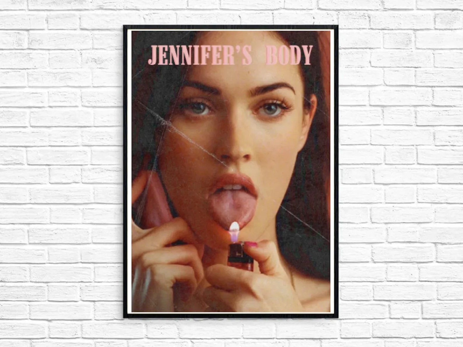 Jennifer\'s Body Lana Del Rey Poster Movie Canvas Poster Vintage Retro 80S Wall Art Print For Living Room Home Decor Picture