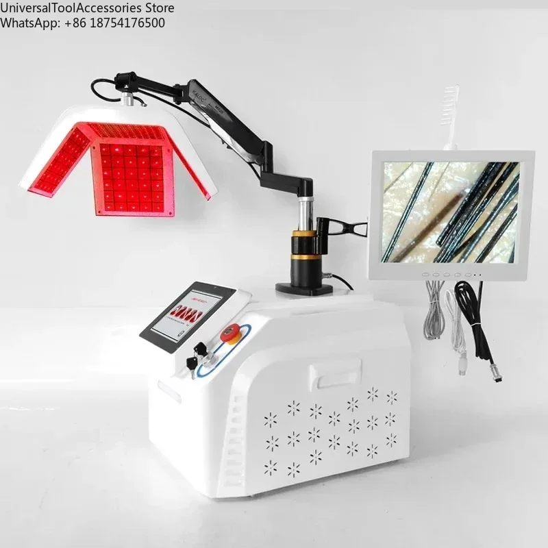 

Профессиональный набор для ухода за кожей головы 5-в-1 с аппаратом для роста волос с функцией светотерапии