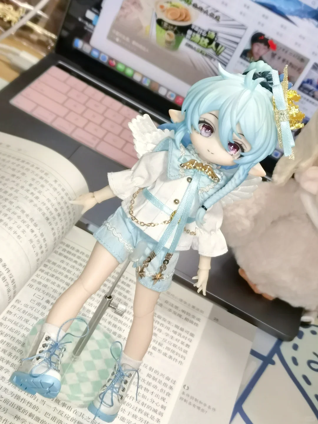 

Только одежда Fairy Tale Town Series Heavenly Kingdom Choir Bjd Детская одежда Ob11 Кукольная юбка Комплект одежды Подарок-сюрприз для девочек